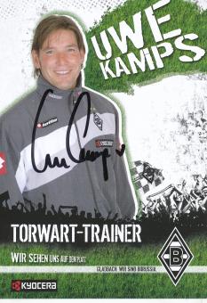 Uwe Kamps  2007/2008  Borussia Mönchengladbach Fußball Autogrammkarte original signiert 