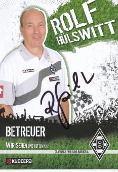 Rolf Hülswitt  2007/2008  Borussia Mönchengladbach Fußball Autogrammkarte original signiert 