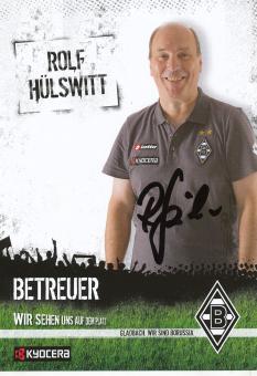 Rolf Hülswitt  2008/2009  Borussia Mönchengladbach Fußball Autogrammkarte original signiert 