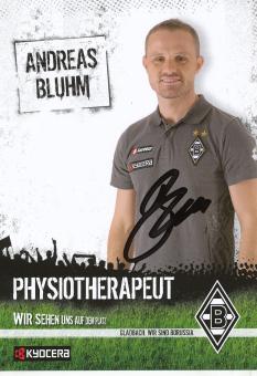 Andreas Bluhm  2008/2009  Borussia Mönchengladbach Fußball Autogrammkarte original signiert 