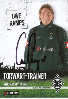 Uwe Kamps  2008/2009  Borussia Mönchengladbach Fußball Autogrammkarte original signiert 