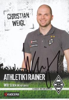 Christian Weigl  2008/2009  Borussia Mönchengladbach Fußball Autogrammkarte original signiert 