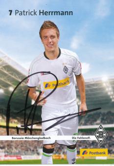 Patrick Herrmann  2012/2013  Borussia Mönchengladbach Fußball Autogrammkarte original signiert 