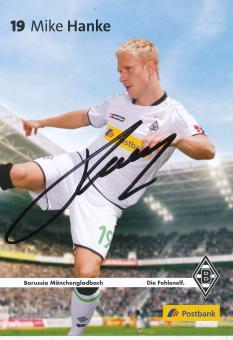 Mike Hanke  2012/2013  Borussia Mönchengladbach Fußball Autogrammkarte original signiert 