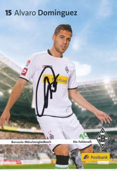 Alvaro Dominguez  2012/2013  Borussia Mönchengladbach Fußball Autogrammkarte original signiert 