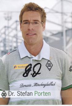 Dr.Stefan Porten  2011/2012  Borussia Mönchengladbach Fußball Autogrammkarte original signiert 