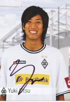 Yuki Otsu  2011/2012  Borussia Mönchengladbach Fußball Autogrammkarte original signiert 