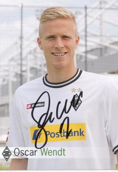Oscar Wendt  2011/2012  Borussia Mönchengladbach Fußball Autogrammkarte original signiert 