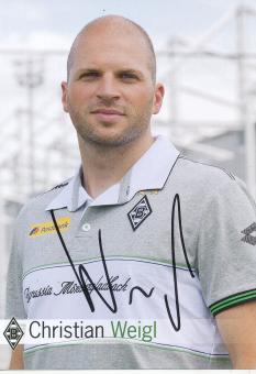 Christian Weigl  2011/2012  Borussia Mönchengladbach Fußball Autogrammkarte original signiert 