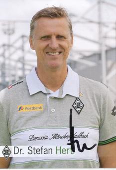 Dr.Stefan Hertll  2011/2012  Borussia Mönchengladbach Fußball Autogrammkarte original signiert 