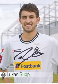 Lukas Rupp  2011/2012  Borussia Mönchengladbach Fußball Autogrammkarte original signiert 