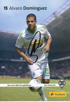 Alvaro Dominguez  2013/2014  Borussia Mönchengladbach Fußball Autogrammkarte original signiert 