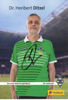 Dr.Heribert Ditzel  2013/2014  Borussia Mönchengladbach Fußball Autogrammkarte original signiert 
