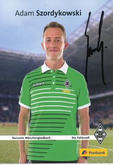 Adam Szordykowski  2013/2014  Borussia Mönchengladbach Fußball Autogrammkarte original signiert 