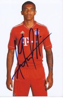 Luiz Gustavo  FC Bayern München  Fußball Autogramm Foto original signiert 
