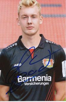 Julian Brandt  Bayer 04 Leverkusen  Fußball Autogramm Foto original signiert 
