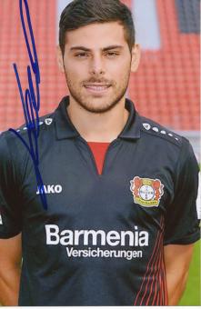 Kevin Volland  Bayer 04 Leverkusen  Fußball Autogramm Foto original signiert 