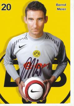 Bernd Meier † 2012   2005/2006 Borussia Dortmund Fußball Autogrammkarte original signiert 