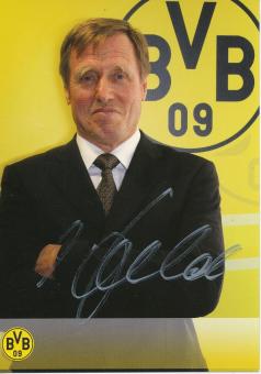 Siegfried Held   Borussia Dortmund Fußball Autogrammkarte original signiert 