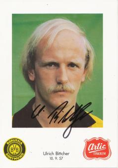 Ulrich Bittcher  Borussia Dortmund Fußball Autogrammkarte original signiert 
