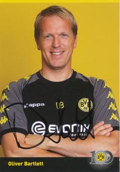 Oliver Bartlett  2009/2010  Borussia Dortmund Fußball Autogrammkarte original signiert 