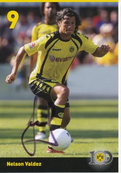 Nelson Valdez   2009/2010  Borussia Dortmund Fußball Autogrammkarte original signiert 