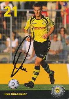 Uwe Hünemeier  2009/2010  Borussia Dortmund Fußball Autogrammkarte original signiert 