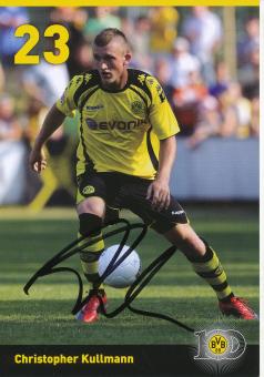 Christopher Kullmann  2009/2010  Borussia Dortmund Fußball Autogrammkarte original signiert 