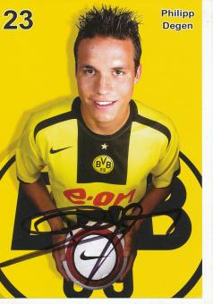 Philipp Degen  2005/2006  Borussia Dortmund Fußball Autogrammkarte original signiert 