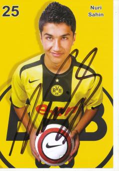 Nuri Sahin  2005/2006  Borussia Dortmund Fußball Autogrammkarte original signiert 