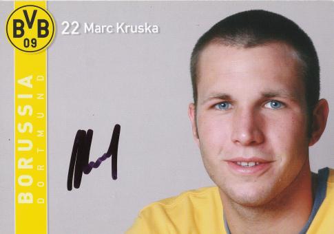Marc Kruska  2007/2008  Borussia Dortmund Fußball Autogrammkarte original signiert 