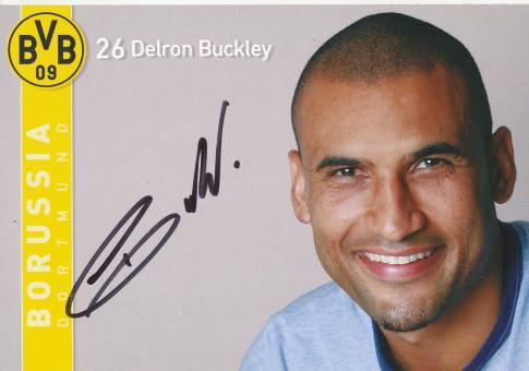 Delron Buckley  2007/2008  Borussia Dortmund Fußball Autogrammkarte original signiert 
