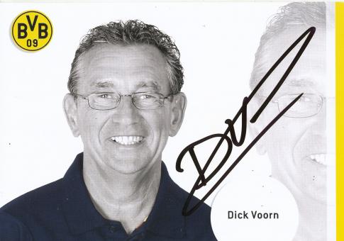 Dick Voorn  2006/2007  Borussia Dortmund Fußball Autogrammkarte original signiert 