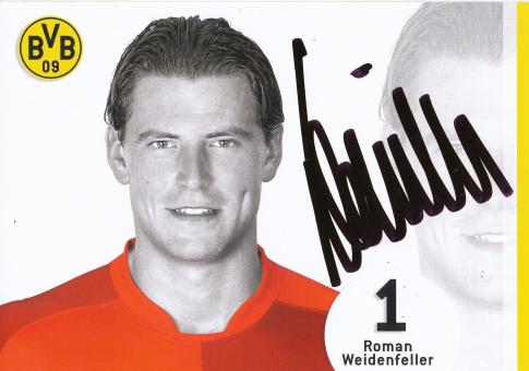 Roman Weidenfeller  2006/2007  Borussia Dortmund Fußball Autogrammkarte original signiert 