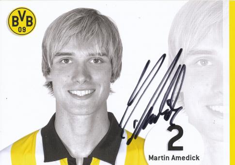 Martin Amedick  2006/2007  Borussia Dortmund Fußball Autogrammkarte original signiert 