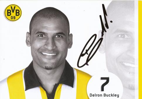 Delron Buckley  2006/2007  Borussia Dortmund Fußball Autogrammkarte original signiert 