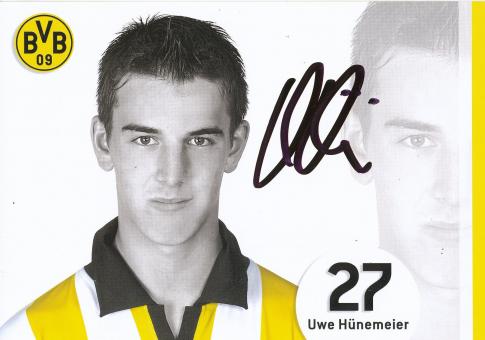 Uwe Hünemeier    2006/2007  Borussia Dortmund Fußball Autogrammkarte original signiert 