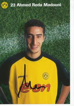 Ahmed Reda Madouni   2001/2002  Borussia Dortmund Fußball Autogrammkarte original signiert 