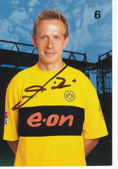 Jörg Heinrich  2002/2003  Borussia Dortmund Fußball Autogrammkarte original signiert 
