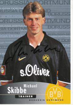 Michael Skibbe   1999/2000  Borussia Dortmund Fußball Autogrammkarte original signiert 