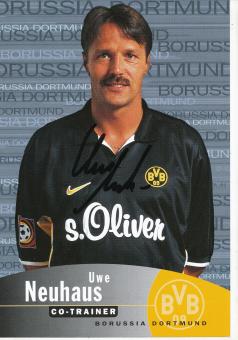 Uwe Neuhaus   1999/2000  Borussia Dortmund Fußball Autogrammkarte original signiert 
