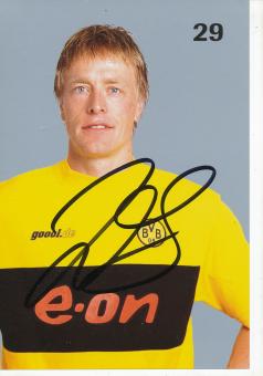 Jan Derek Sörensen   Borussia Dortmund Fußball Autogrammkarte original signiert 