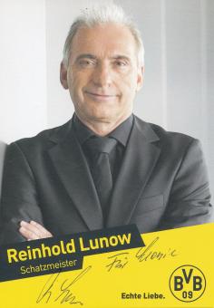 Reinhold Lunow  2018/19  Borussia Dortmund Fußball Autogrammkarte original signiert 