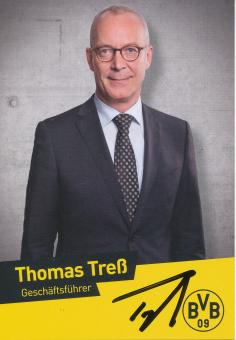 Thomas Treß  2017/2018  Borussia Dortmund Fußball Autogrammkarte original signiert 