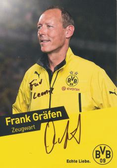 Frank Gräfen  2013/2014  Borussia Dortmund Fußball Autogrammkarte original signiert 