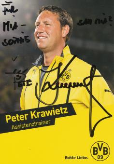 Peter Krawietz  2013/2014  Borussia Dortmund Fußball Autogrammkarte original signiert 