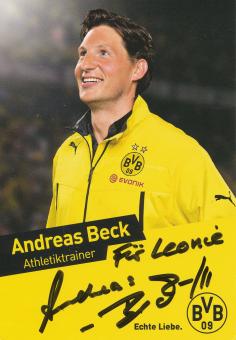 Andreas Beck  2013/2014  Borussia Dortmund Fußball Autogrammkarte original signiert 