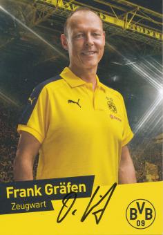 Frank Gräfen  2016/2017  Borussia Dortmund Fußball Autogrammkarte original signiert 
