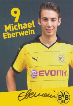Michael Eberwein  U23  Borussia Dortmund Fußball Autogrammkarte original signiert 