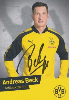 Andreas Beck  2017/2018  Borussia Dortmund Fußball Autogrammkarte original signiert 